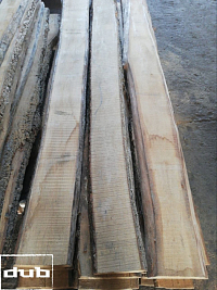 Доска дуба сухая необрезная 0 сорт 2000-3000х150х50мм